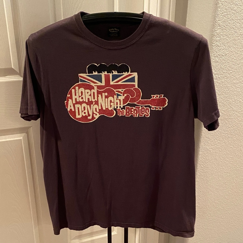 Lucky Brand The Beatles A Hard Day’s Night Short Sleeve Tee